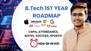 BTech First Year Full Roadmap [upl. by Hanas]