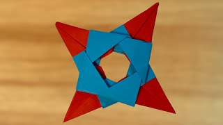 How To Make a Paper Ninja Stars Shuriken  Origami [upl. by Ile]