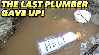 Blocked Drains for months as NO Plumber wanted to go near it [upl. by Ohnuj]