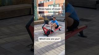 3 Types of Rowers which one are you 🚣‍♀️🤔 rowing row rowingcoaching indoorrowing foryou [upl. by Fidellia]