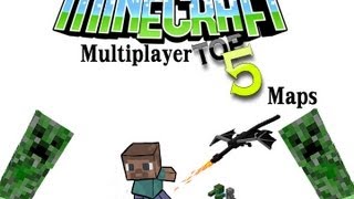 Top 5 Minecraft Multiplayer Maps [upl. by Cyndie]