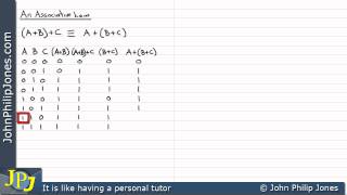 Associative Law 1 of 2 [upl. by Inalial]