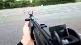 Airsoft Systema MP5 PTW Burst fire [upl. by Elyod]