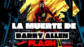 La muerte de BARRY ALLEN FLASH  THE GOD ANTI VENOM [upl. by Zakarias]