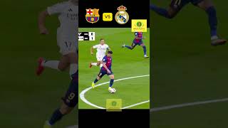 Barcelona vs Real Madrid Goal shorts [upl. by Stephana]