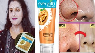 How to Use Face Scrubs  Everyuth Scrub  How to Apply Face Scrub at Home Hindi [upl. by Airotnahs]