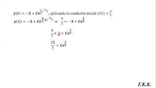 Ecuación diferencial lineal de orden 1 Factor integrante y comprobación en Wolfram alpha Ejemplo 1 [upl. by Adnohsed]