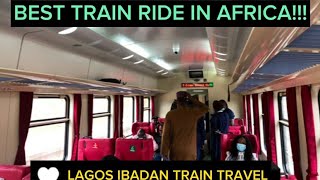 Train Travel in Nigeria 2024 The Lagos Ibadan Train Journey was Exceptionally Good and Fun travel [upl. by Gracie]