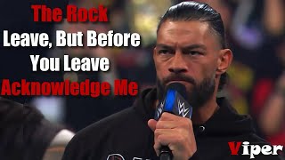 When Roman Reigns Destroying WWE Wrestlers on The Mic [upl. by Yvon]