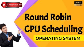 Round Robin CPU Scheduling AlgorithmOperating system Malayalam [upl. by Plate]