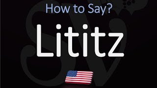 How to Pronounce Lititz Pennsylvania CORRECTLY [upl. by Aicad619]