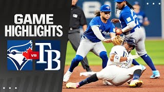 Blue Jays vs Rays Game Highlights 32824  MLB Highlights [upl. by Seleta864]