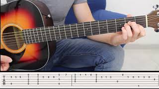 Concierto de Aranjuez  Adagio  Fingerstyle Acoustic Guitar Lesson Beginner [upl. by Schuh]