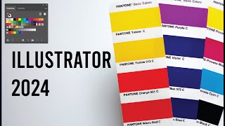 How to get pantone color in adobe 2024 version [upl. by Pallua546]