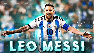 Lionel Messi  Unholy  Messi Edit Status  MrNobody messi [upl. by Sairahcaz]