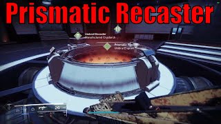 FIXED IN COMMENTS How to Unlock your Prismatic Recaster  Decrypting the Darkness  S13 Chosen [upl. by Dugan112]