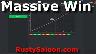 Winning 80 on RustySaloon Rust Skin Gambling [upl. by Madid]