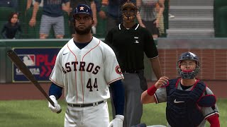 Minnesota Twins vs Houston Astros  ALDS 2023 Full Game 2 Highlights  MLB The Show 23 Sim [upl. by Ytram471]