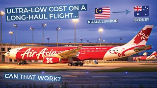 TRIPREPORT  Air Asia X ECONOMY  Airbus A330300  Kuala Lumpur  Sydney [upl. by Catima389]