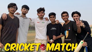 Cricket match with friends  Lhr vs Ryk  Big rivalry😱 [upl. by Lehet729]