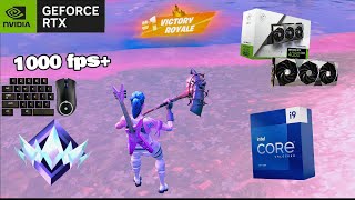 RTX 4080 Super  Intel i913900K  Unreal Ranked Gamplay 🏆 1080p High Settings  Fortnite Benchmark [upl. by Adnahsam138]