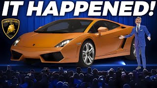 ITS BACK Lamborghini Reveals The Return Of The Lamborghini Gallardo [upl. by Allana]