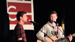 Shawn Mendes and Jack Gilinsky Hallelujah Cover  Magcon Tour Washington DC 122913 [upl. by Crooks]