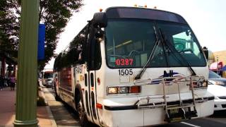 New Jersey Transit 1999 NovaBus RTS06s 1505 amp 1249 On The 502 amp 509  Atlantic amp Michigan Aves [upl. by Hnid]