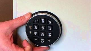 La Gard 33E Lock  How to change the user code [upl. by Lohman57]