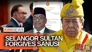 KiniNews Selangor ruler forgives Sanusi If youre innocent why refuse to declare assets  Anwar [upl. by Rodnas]