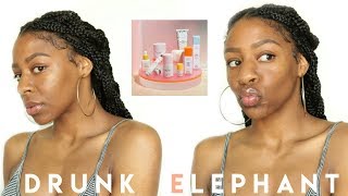 I Used Only Drunk Elephant Skin Care for 5 Days Is It Worth the Price Though [upl. by Semmes]