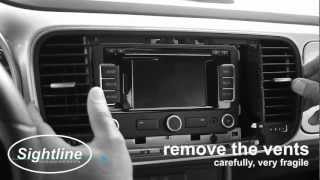 RVCVW73B  Backup Camera Integration for 20122013 VW Beetle w RNS315 Navigation Systems [upl. by Ardnuaed]