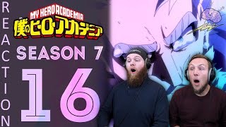 SOS Bros React  My Hero Academia Season 7 Episode 16  The Chain Thus Far [upl. by Bogey]