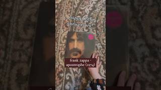 Frank Zappa’s Apostrophe 50 Years Later  vinyl Monday in 60 Seconds [upl. by Aimak]