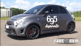 Abarth 695 Biposto walk around with Exhaust note and UK Pricing [upl. by Cressida]