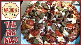 Uncle Maddios Pizza®  The BIG MAX Pizza Review 👴🍕 [upl. by Mateo]