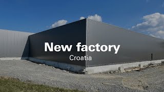 New Factory in Croatia  Intra lighting [upl. by England]