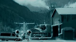 engadin airport samedan nr6 [upl. by Ayenet119]