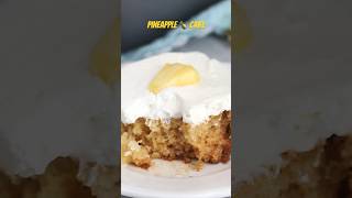 PINEAPPLE CAKE FROM SCRATCH  LINK IN DESCRIPTION recipe shorts cake pineapple [upl. by Rebmik638]