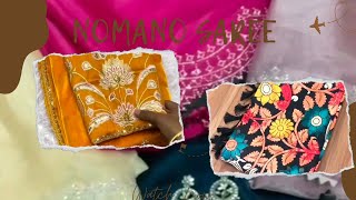 Pure Zimmy Choo satinsaree embroidery designersarees [upl. by Irok]