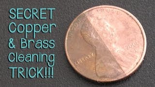 Super Secret Trick for Cleaning Brass and Copper  Jewelry Tutorial HQ [upl. by Aluin]