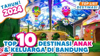 10 TEMPAT WISATA DI BANDUNG RAMAH ANAK DAN KELUARGA  WISATA BANDUNG TERBARU POPULER 2024 [upl. by Lightfoot]