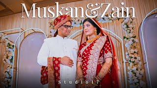 Muskan amp Zain Tie the Knot  A Gorgeous Bengali Wedding in the USA [upl. by Alaet661]