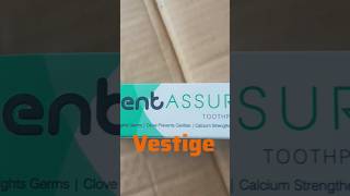 Dent Assure Toothpaste vestige [upl. by Ojahtnamas]