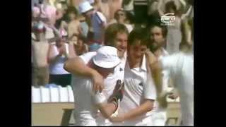 Ian Beefy Botham spell of 5 wickets for 1 run at Edgbaston 1981 Ashes [upl. by Dorrahs]