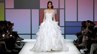 Yolancris Bridal Spring 2023  Barcelona Bridal Fashion Week [upl. by Richter336]