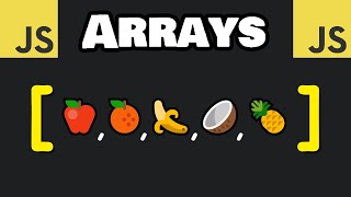 Learn JavaScript ARRAYS in 8 minutes 🗃 [upl. by Graubert]