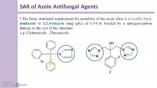 SAR of Azole Antifungal agents [upl. by Towers125]