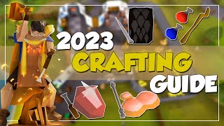 199 Crafting Guide 2023 OSRS  Fast Profit Efficient Roadmap [upl. by Hagi]