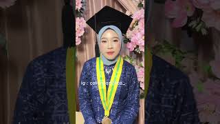 Makeup graduation wisuda makeupartist makeup mua muabandung makeuptutorial makeuplover [upl. by Kindig]